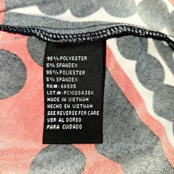 Perception 6 Black Red Dot Women's Sleeveless Sun Dress Miss Size Small S - Picture 4 of 6